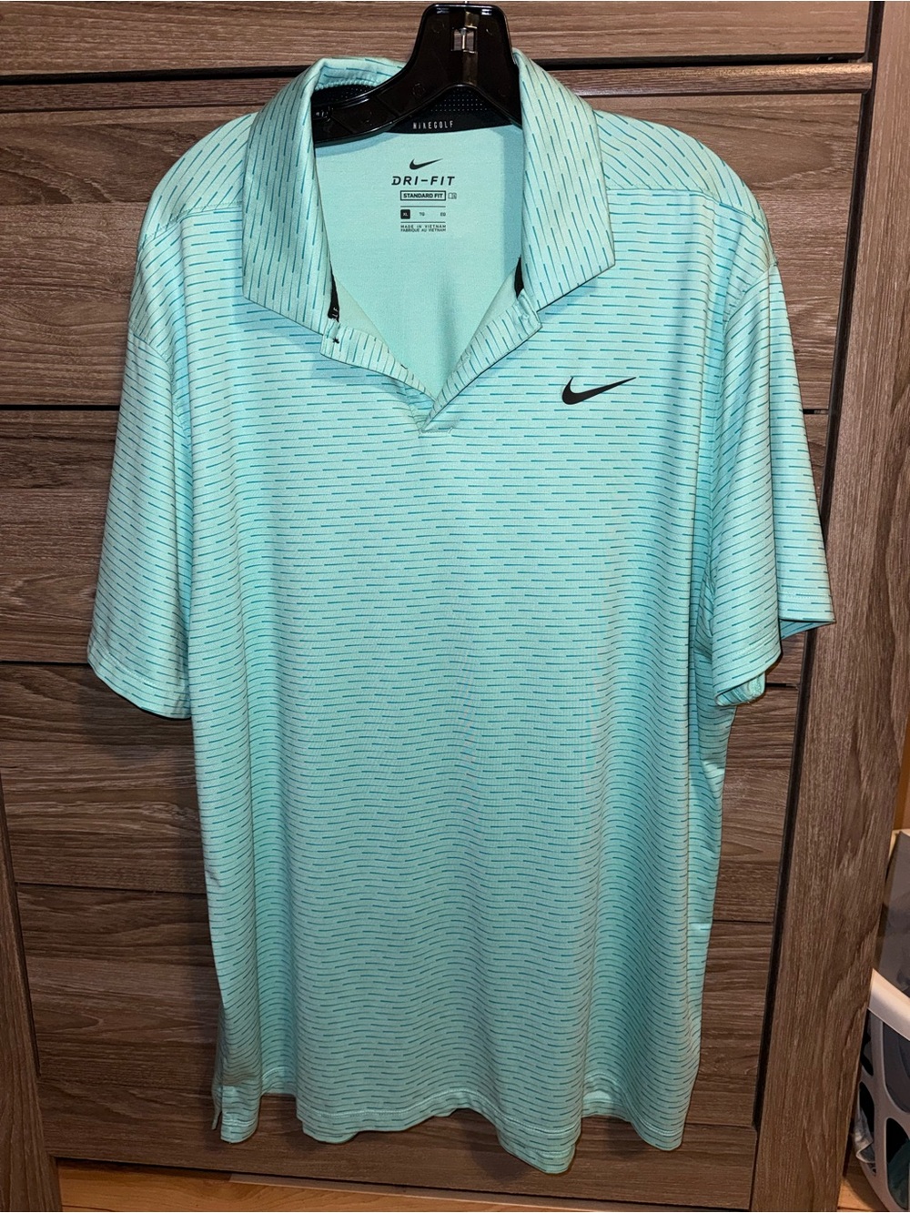 Nike Dri-FIT Men's Green Polo Shirt